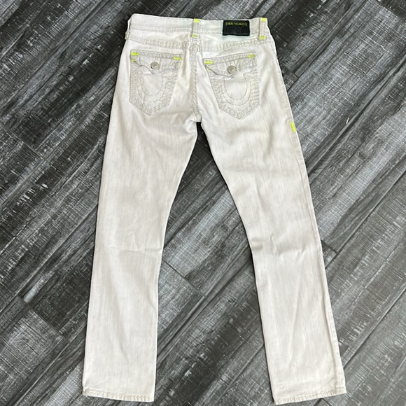 True Religion Jeans Ricky Relaxed Straight Leg Size 33 - Picture 8 of 13